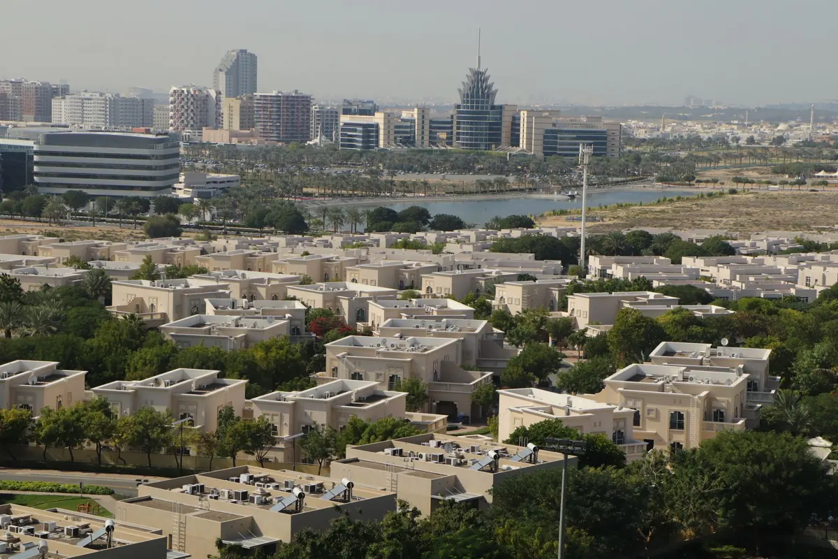 Panorama of the Dubai Silicon Oasis district